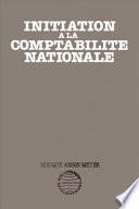 Initiation à la comptabilité nationale