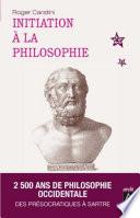 Initiation à la philosophie