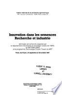 Innovation dans les semences