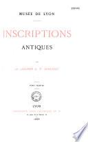 Inscriptions antiques