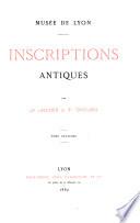 Inscriptions antiques