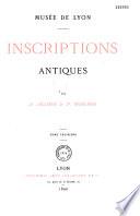 Inscriptions antiques