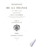 Inscriptions de la France du Ve siècle au XVIIIe