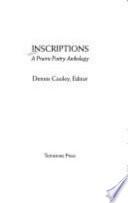 Inscriptions