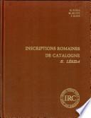 Inscriptions Romaines de Catalogne