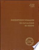 Inscriptions Romaines de Catalogne
