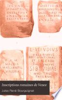 Inscriptions romaines de Vence