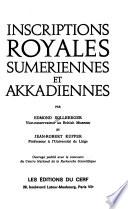 Inscriptions royales sumériennes et akkadiennes