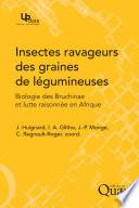 Insectes ravageurs des graines de légumineuses
