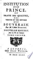 Institution d'un Prince