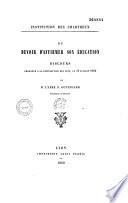 Institution des Chartreux. Du devoir d'affirmer son éducation, discours prononcé à la distribution des prix, le 31 juillet 1869