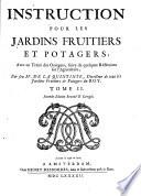 INSTRUCTION POUR LES JARDINS FRUITIERS ET POTAGERS