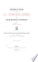 Instruction sur la fortification des villes
