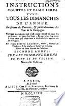 Instructions courtes et familieres pour tous les dimanches et les principales fetes de l'année