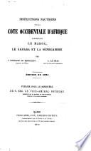 Instructions nautiques sur la côte occidentale d'Afrique