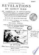Intelligence des révélations de sainct Jean