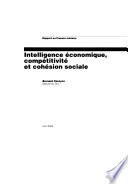 Intelligence économique, compétitivité et cohésion sociale