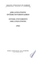 Inter-university organisations