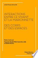 Interactions entre le vivant et la marionnette