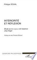 Intériorité et réflexion