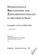 International bibliography of periodical literature covering all fields of knowledge