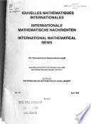 International mathematical news