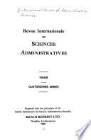 International review of administrative sciences