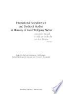 International Scandinavian and Medieval Studies in Memory of Gerd Wolfgang Weber