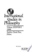 International Studies in Philosophy