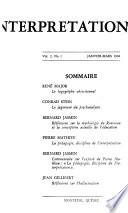 Interprétation