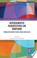 Intersemiotic Perspectives on Emotions