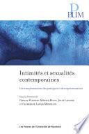Intimités et sexualités contemporaines