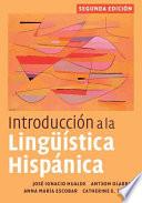 Livre Introducción a la Lingüística Hispánica