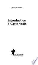 Introduction à Castoriadis