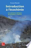 Introduction à l'écochimie