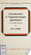 Introduction à l'épistémologie génétique