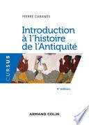 Introduction à l'histoire de l'Antiquité - 4e éd.