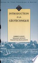 Introduction à la géotechnique