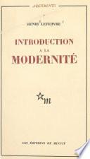 Introduction à la modernité