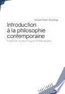 Introduction à la philosophie contemporaine
