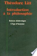 Introduction à la philosophie