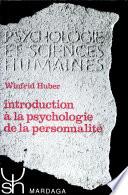 Introduction à la psychologie de la personnalité