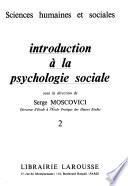 Introduction à la psychologie sociale