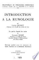 Introduction à la runologie