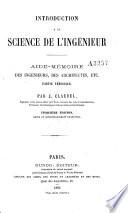 Introduction a la science de l'ingénieur