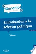 Introduction à la science politique