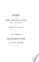 Introduction à la vie dévote