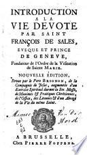 Introduction à la vie dévote