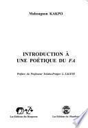 Introduction a une poétique du Fa