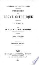 Introduction au dogme catholique: Les miracles